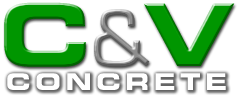 C & V Concrete Logo