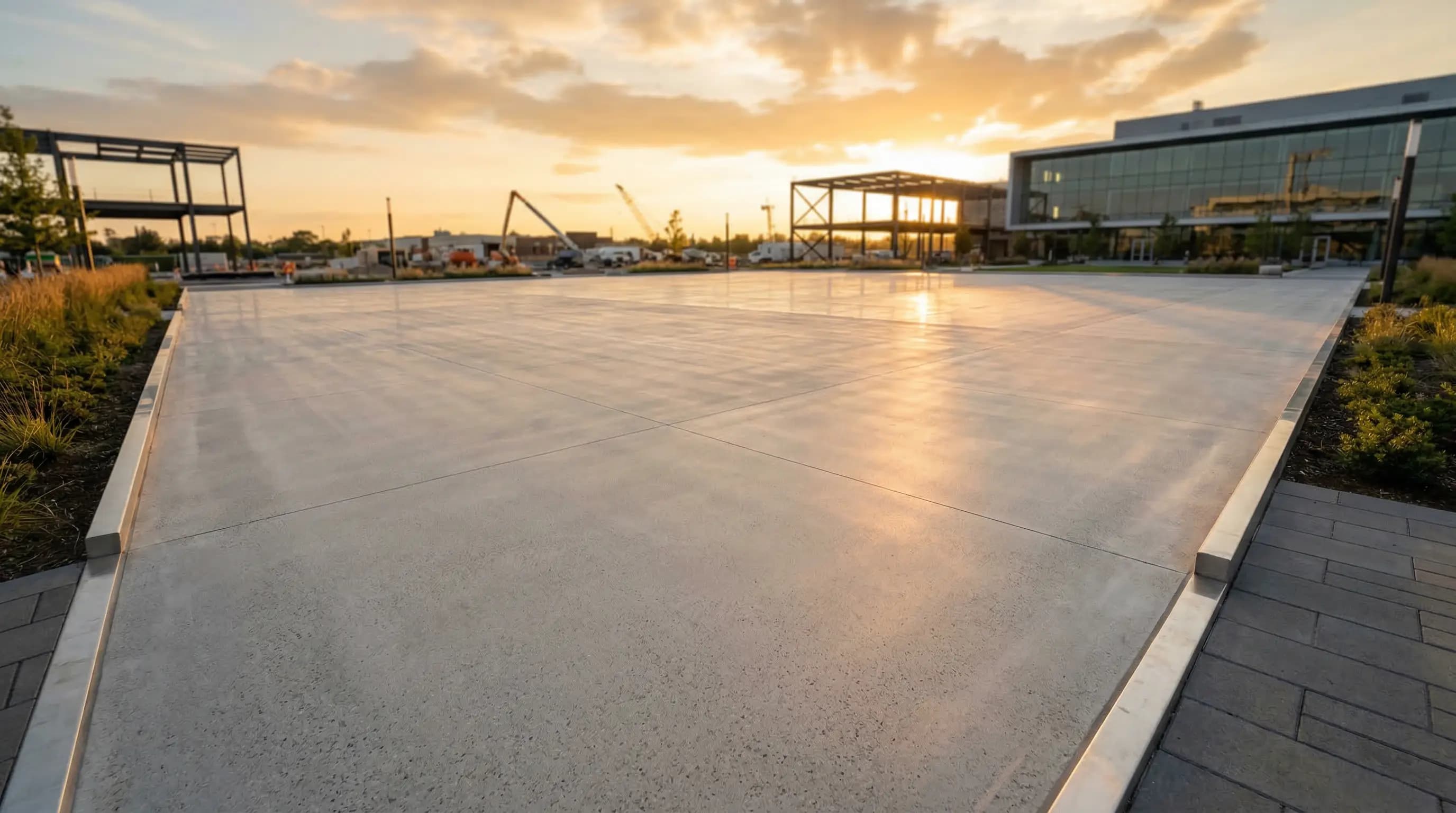 Professional concrete work by C&V Concrete in Barrie